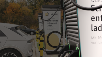 LichtBlick Ladesaeule E-Auto